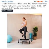 Trampolino da interno