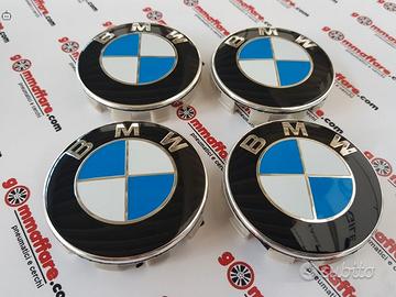 4 coppette bmw nere tutte 5x112-5x120 cp4