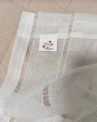 Set tende bianche portafinestra
