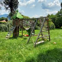 grande parco giochi esterno giardino 