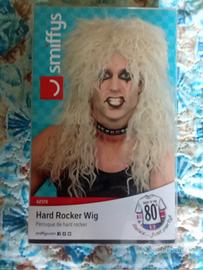 Parrucca Hard Rocker Bionda
