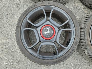Cerchi lega '17 abarth 595 '2019 Gomme Invernali N