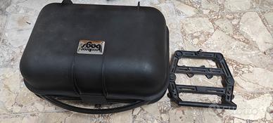 Bauletto non fango e piastra per enduro d'epoca 