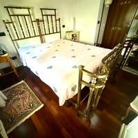 Struttura letto matrimoniale in ottone lavorato