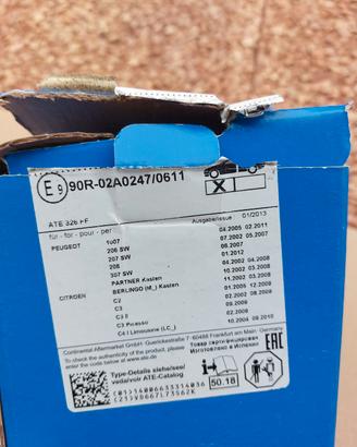 pastiglie freno anteriori, peugeot,citroen,ds