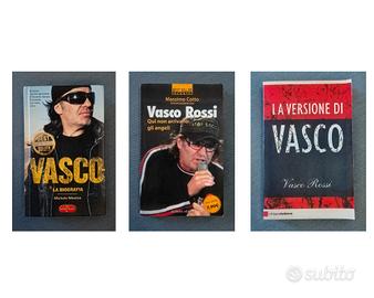 Set 3 libri Vasco Rossi 🎸 Biografie + curiosità