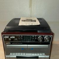 Unitronic GIRADISCHI CD/MP3 RADIO usb e cassetta