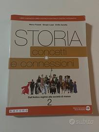 Libro di storia Concetti e connessioni 2