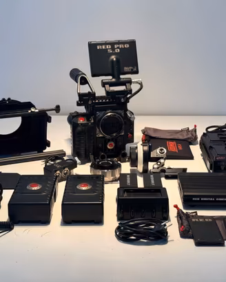 RED Epic-X Mysterium-X 5K kit completo PL 512 ore