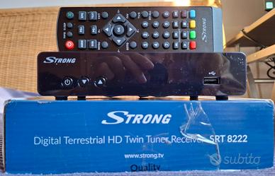 Decoder STRONG  SRT8222 -  Dual.Tuner Funz. Record