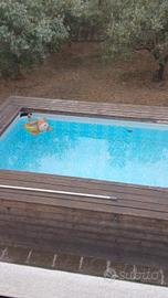 PISCINA BESTWAY 549*274*122 USATA 
