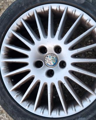cerchi in lega 17 pollici per alfa romeo