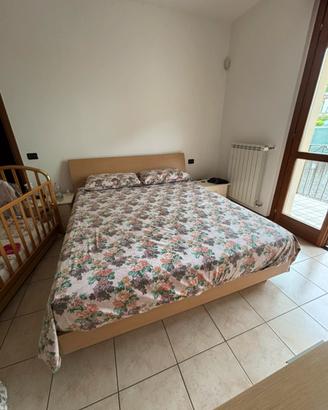 Letto contenitore + comò doppio