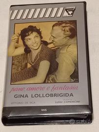 Videocassetta VHS del film: Pane, amore e fantasia