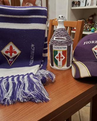 Lotto Fiorentina sciarpa cappello trullo salvadana