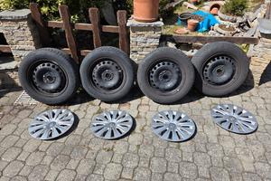 cerchi e gomme 16 invernali firestone winterhawk 4
