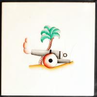 Mattonella piastrella Gariboldi Giò Ponti anni 30