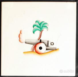 Mattonella piastrella Gariboldi Giò Ponti anni 30