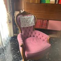 Divano Luigi XIV 1960 completo di poltrone