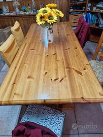 tavolo legno anni 80/90