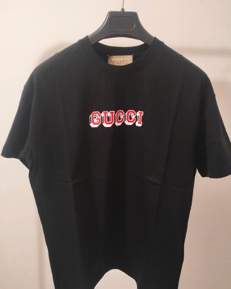 T-Shirt GG uomo nera varie taglie.