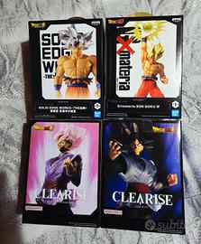 Set 4 Action Figure Goku Dragon Ball Banpresto