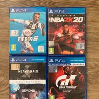 Lotto giochi playstation 4
