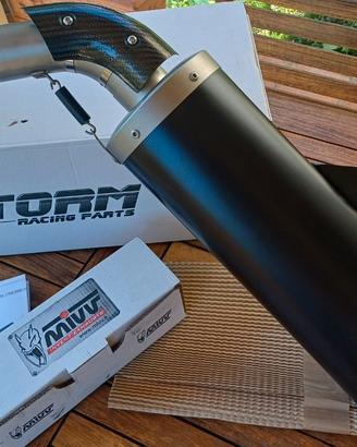 MARMITTA STORM per Moto Guzzi V85TT