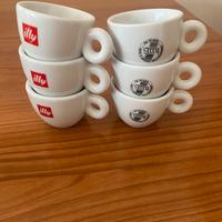 Sei tazzine caffe ILLY