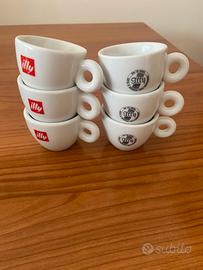 Sei tazzine caffe ILLY