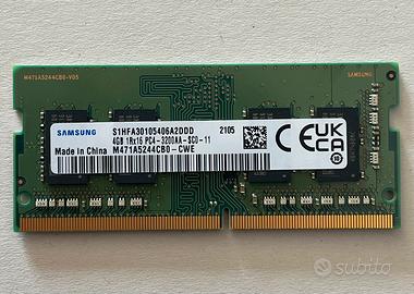 RAM DDR4 4GB sodimm