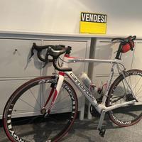 Bici corsa Cannondale Six carbonio taglia 56