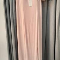 Abito lungo cipria tg 44