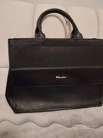 borsa donna nera con manico 