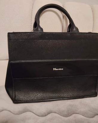 borsa donna nera con manico 