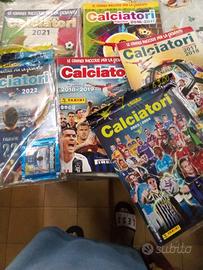 6 Album VUOTI o Con poche Figurine Attaccate