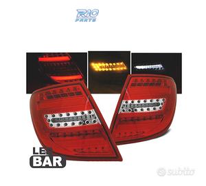 FANALI PER MERCEDES CLASSE C W204 SW 07-11 BAR LED