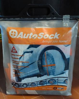 Catene da neve tessili AutoSock misura 58 NUOVE