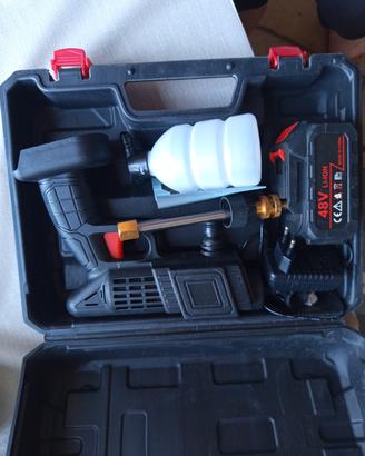 pistola idropulitrice a batteria 