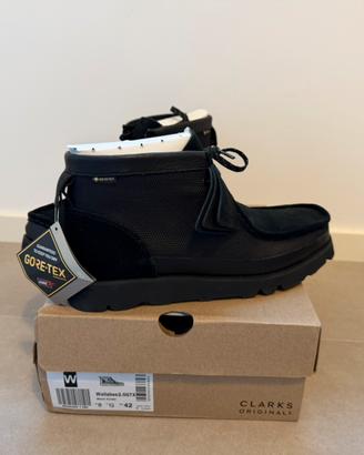 Stivaletti Clarks Wallabee 2.0 GTX nero N.42 NUOVI