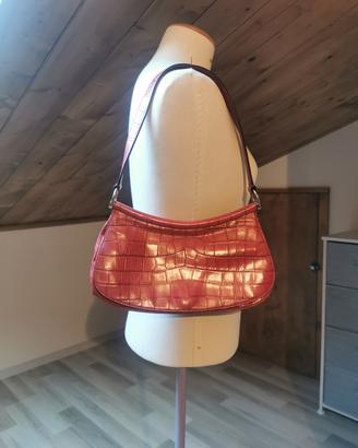 Escada borsa a spalla rossa 