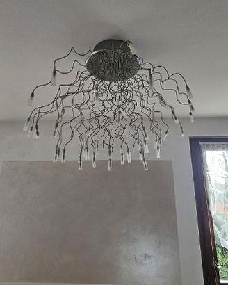 lampadario plafoniera moderno 50 luci