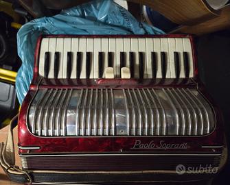 Fisarmonica Paolo Soprani Rossa 