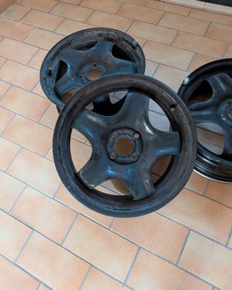 Cerchi in ferro originali Renault Clio IV  16"