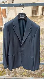 giacca prada tre bottoni colore blu