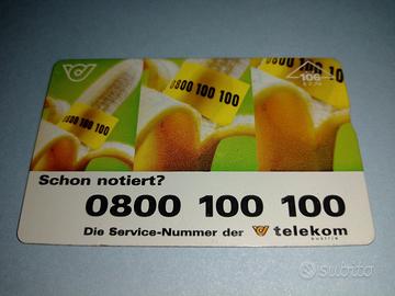 carta telefonica Telekom Austria 7,70€