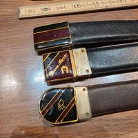 cinture vintage Dior, Etienne Aigner + altre 4