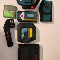 Laser verde e ricevitore Bosch Professional 