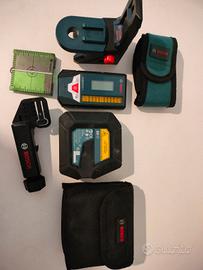 Laser verde e ricevitore Bosch Professional 