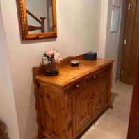 Credenza in legno massello stile montagna